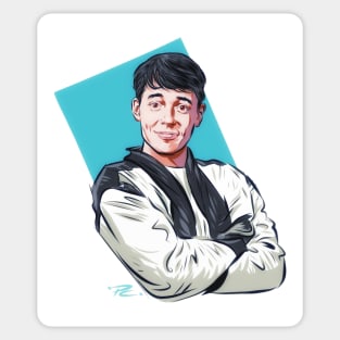 Matthew Broderick - An illustration by Paul Cemmick Sticker